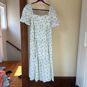 Neuflora Blue Floral Dress